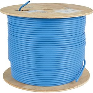 Tripp N223-01K-BL 1000' Cat6 Bulk Cbl Blue