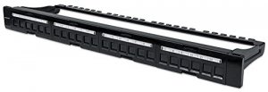 Intellinet 720427 1u Rackmount Blank Patch Panel With Pre-numbered Por