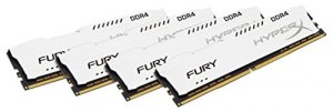 Kingston HX421C14FWK4/64 Hyperx Fury White 64gb (16gb X4) Ddr4 2133mhz