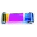 Hid 081733 4 Color Dye-sub Ribbon Clear