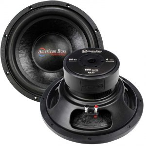 American DX124 12 Woofer 600 Watts Max 4 Ohm Svc