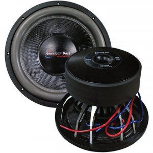 American HD12D2 12 Wooofer 3000 Watts Max 2 Ohm Dvc