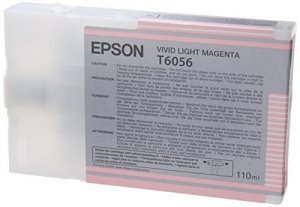 Original Epson T605C00 Ultrachrome K3 Inks Light Magenta 110ml