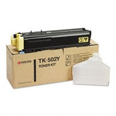 Original Kyocera TK502Y Yellow Toner For The  Fs-c5016n Avg Yield 8,00