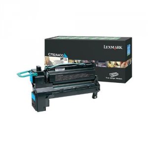 Original Lexmark C792A4CG Return Program Toner Cartridges (6k) Cyan C7