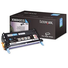 Original Lexmark X560H2CG Toner Cartridge - Laser - High Yield - 10000