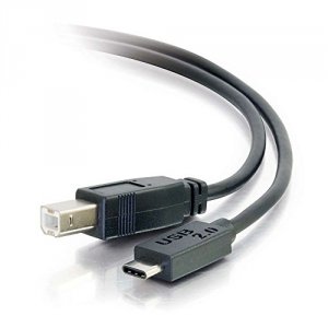 C2g 28858 3ft Usb 2.0 Usb-c To Usb-b Cable Mm - Black