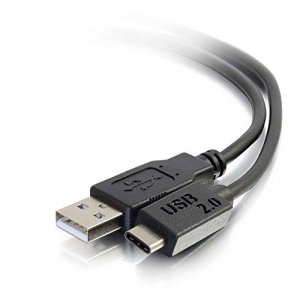 C2g 28873 12ft Usb 2.0 Usb-c To Usb-a Cable Mm - Black