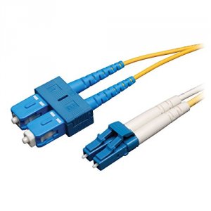 Tripp N366-30M 30m Singlemode Lc To Sc Fiber Optic Patch Cable - 100ft