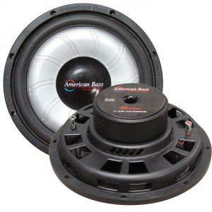 American SL104 10 Slim Mount Wooofer 500 Watts Max 4 Ohm Svc