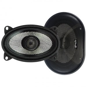 American SQ4.6 Speaker 4x6 (pair) 2-way 100watts ;carbon Fiber