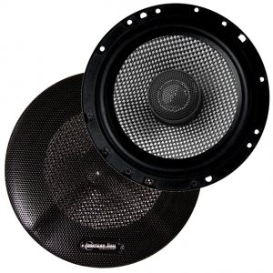 American SQ6.5 Speaker 6.5 2-way (pair) 160watts ;carbon Fiber