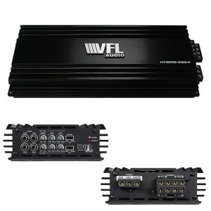 American VFLHYBRID2504 Vfl Audio Hybrid Amplifier 4 Channel 1000 Watts