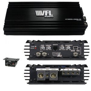 American VFLHYBRID48001D Vfl Audio Hybrid D Class Amplifier 4800 Watts