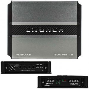 Crunch PD15002 Power Drive 2-channel 1500w Amplfier