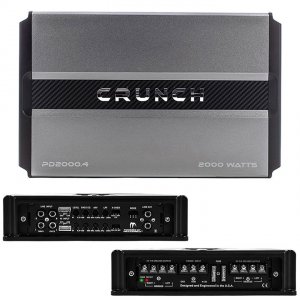 Crunch PD20004 Power Drive 4-channel 2000w Amplifier