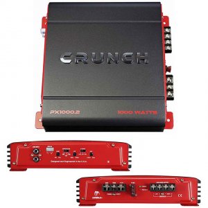 Crunch PX10002 Px Series 1000w 2ch Amplifier