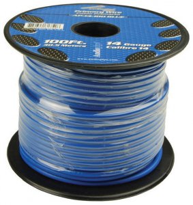 Audiopipe AP14100BL 14 Gauge 100ft Primary Wire Blue