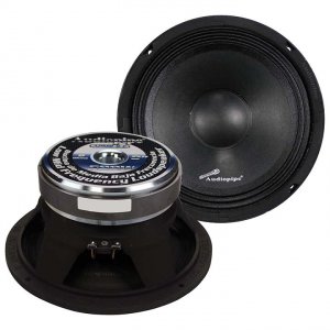 Audiopipe APMB8C 8 Midbass(sold Each) 500w 8ohm Cast Basket