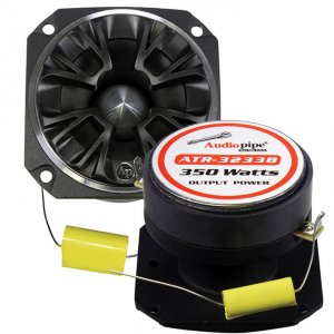 Audiopipe ATR3233B Bullet Tweeter 350 Watts 4 Ohm Black With Grill (ea