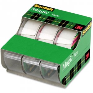 3m 3105 Scotch 3-roll Tape Caddy - 25 Ft Length X 0.75 Width - 1 Core 