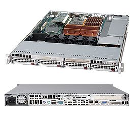 Supermicro CSE-815S-560V Silver, 560w,  4 X 1 Inch Hot-swap U320 Scsi 