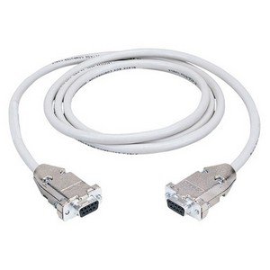 Black EYN257T-0006-MF Db9 Serial Null-modem Cable, Db9 Maledb