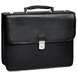 Mcklein 15145 Usa Ashburn              Black Leather Leather Laptop Ca