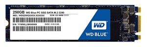 Western WDS250G1B0B Wd  Blue 250gb Internal Ssd - Sata 6 Gbs M.2 2280 