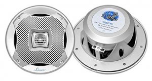 Lanzar AQ5CXS 5.25 2-way Marine Speakers 400w Silver