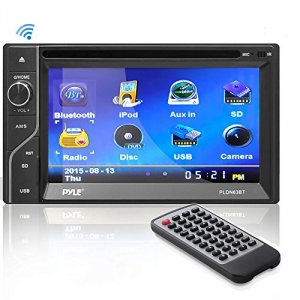 Pyle PLDN63BT Double Din Bt 6.5 Touch-screen Cddvd Player