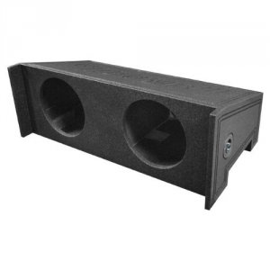 Qpower QBJEEP10DF Bomb Dual 10 Woofer Box For All Years Jeep Wrangler 