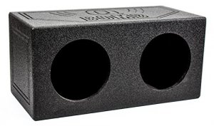 Qpower QBOMB10S Dual 10 Sealed Qbomb Empty Woofer Box