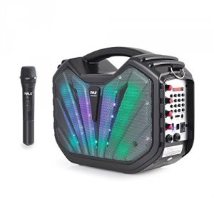 Pyle PWMA285BT Portable Bt Karaoke Spkr Syst