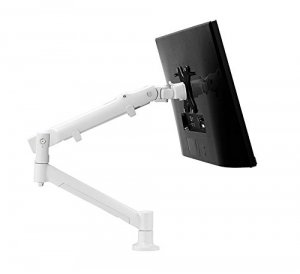 Atdec SSKW Monitor Arm Desk Mount 17.6 Lb Load Capacity White .