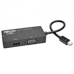 Tripp P13706NHDV4K 6in Mini Displayport To Vga  Dvi  Hdmi Adapter Conv