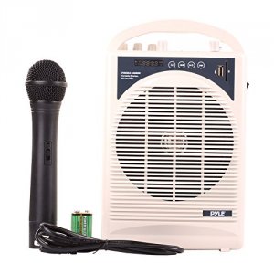 Pyle PWMA120BM Portable Karaoke Pa Spkr Amp