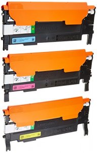 Original Samsung CLT-P409A/XAA Value Pack Cyan, Magenta, Yellow Toner 