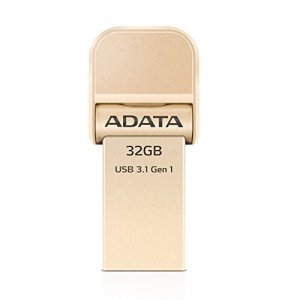 Adata AAI920-32G-CGD I-memory Tiny Lighting Flash Drive 32g Usb 3.1 Ge