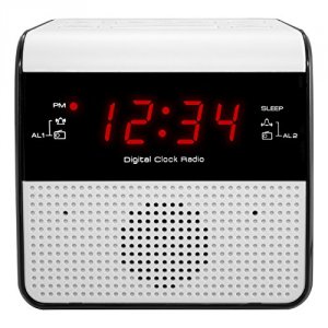 Lacrosse 30118 Led Duel Alarm Fm Clock Radio   With Usb Charging Port