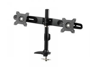 Amer AMR2P Dual Monitor Pole Mount 75mm Or 100mm Vesa