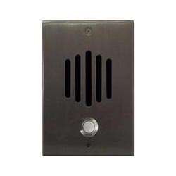 Channel DP-0252P Door Plate Intercom  No Camera With Black Metal Scree