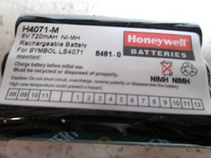 Honeywell H4071-M Battery Symbol Ls4070 700 Mah Nimh