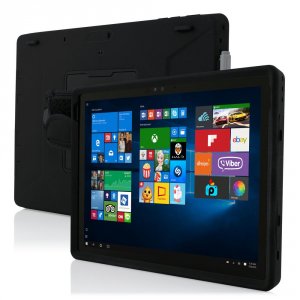 Ipio MRSF-096-BLK Inc Capture - Back Cover For Tablet - Silicone, Plex