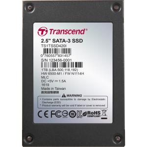 Transcend TS1TSSD420I 1tb, 2.5 Ssd420, Sata3, Mlc, Ind.