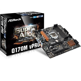 Asrock MB-Q170M VPRO Motherboard Mb-q170m Vpro Lga1151 Q170 Intel Core