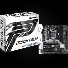 Asrock MB-B250M PRO4 Motherboard Mb-b250m Pro4 Intel Core I7i5i3pentiu