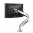 Loctek D7A Single Monitor Arm, Aluminum, Gas Spring, Includes Usb And 