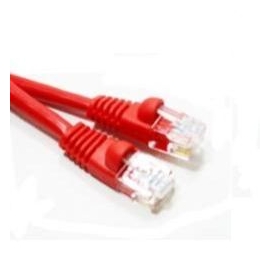 Link C5M-14-RDB Cable 14ft Cat5e 350mhz Molded Wboot Red