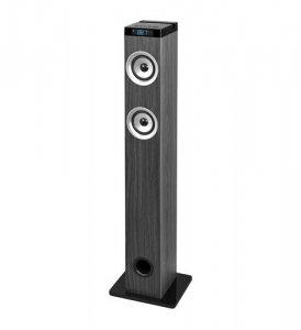 Innovative INN-ITSB-300-GRY Tower Stereo With Piano Finish